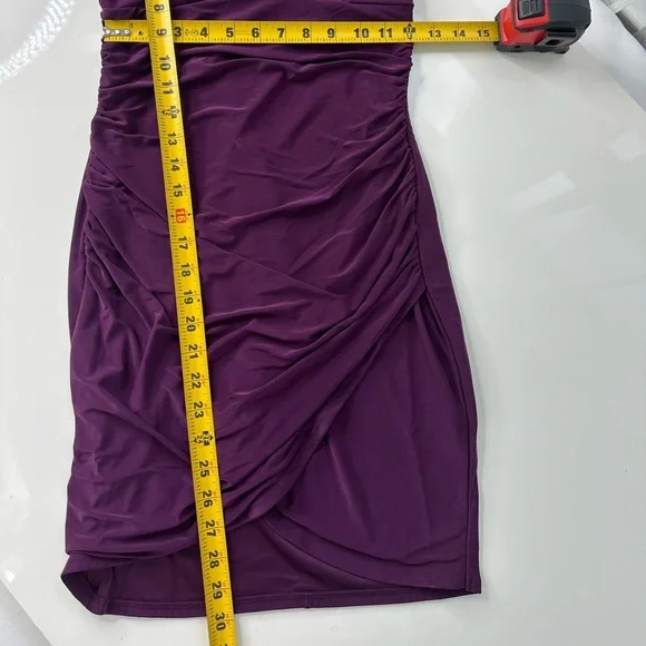 FOREVER 21 dress PLUM PURPLE sleeveless small party dress WOMENS APPAREL new S - Picture 11 of 12